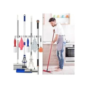 Piyl Soporte para escoba para trapeador de pared_4