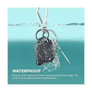 Dovick Funda impermeable para llavero Airtag cubierta_3