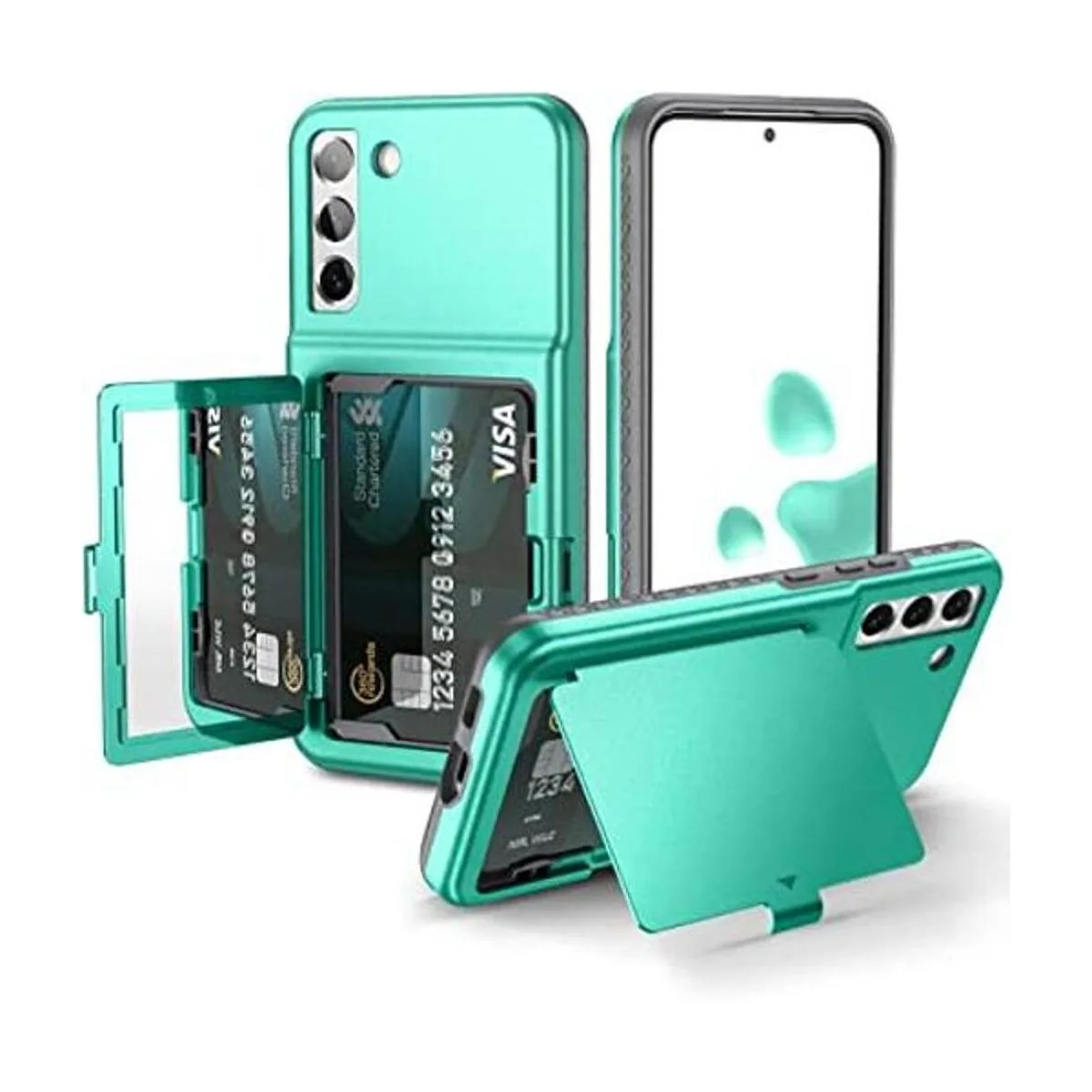WeLoveCase Funda tipo cartera para Samsung Galaxy S22_1