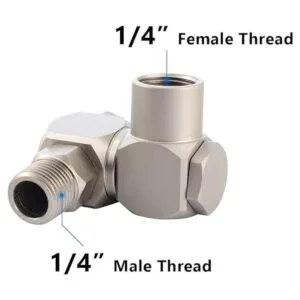 Feelers 14 NPT 360 grados giratorio universal conector_2