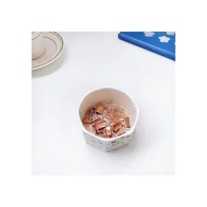 LEAZUL Soporte de clip de papel de cerámica con línea_6