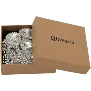 Qlavoca Parches de costura de hombro con flecos de_6