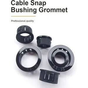EASYEAH 160 piezas de buje a presión de cable protector_6