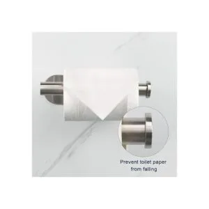 NearMoon Soporte de papel higiénico autoadhesivo de acero_3