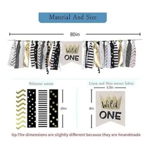 Wild One Banner para primer cumpleaños primer cumpleaños_2