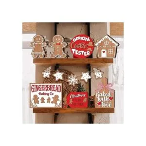 Decoración de bandeja escalonada de Navidad decoración de_6