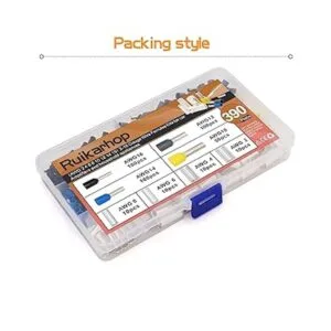 Kits de 390 piezas de virolas de alambre terminales de_7