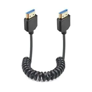 Duttek Cable en espiral HDMI de 8K cable en espiral HDMI_1