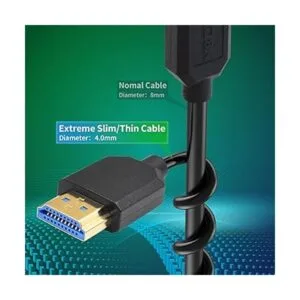 Duttek Cable en espiral HDMI de 8K cable en espiral HDMI_2