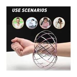 YOFOBU Paquete de 3 anillos de flujo de brazo mágico_6