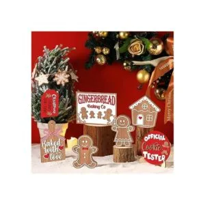 Decoración de bandeja escalonada de Navidad decoración de_5