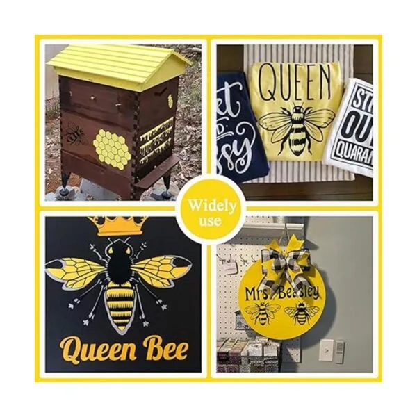 12 piezas de plantilla de abeja de abeja plantillas de_6