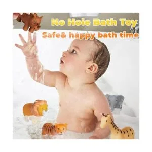 Juguetes de baño para bebés sin agujeros para niños_4