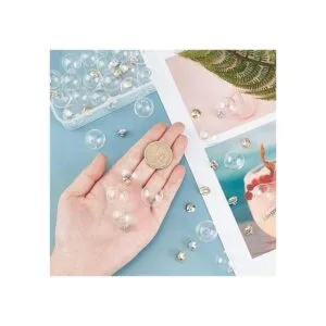 PH PandaHall 30 piezas de 0.787 in mini botellas de_3