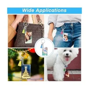 Llavero de sublimación en blanco modacraft a granel 120_2