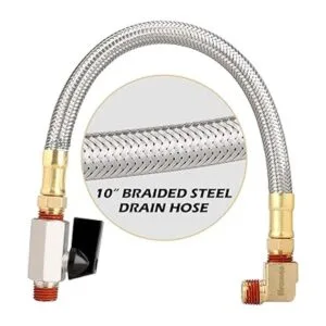 Hromee Kit de montaje de drenaje de tanque extendido con_2