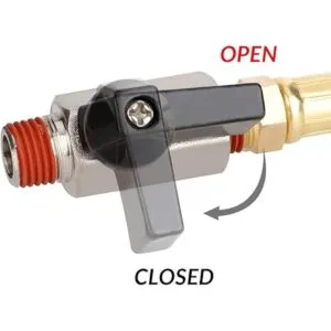 Hromee Kit de montaje de drenaje de tanque extendido con_3