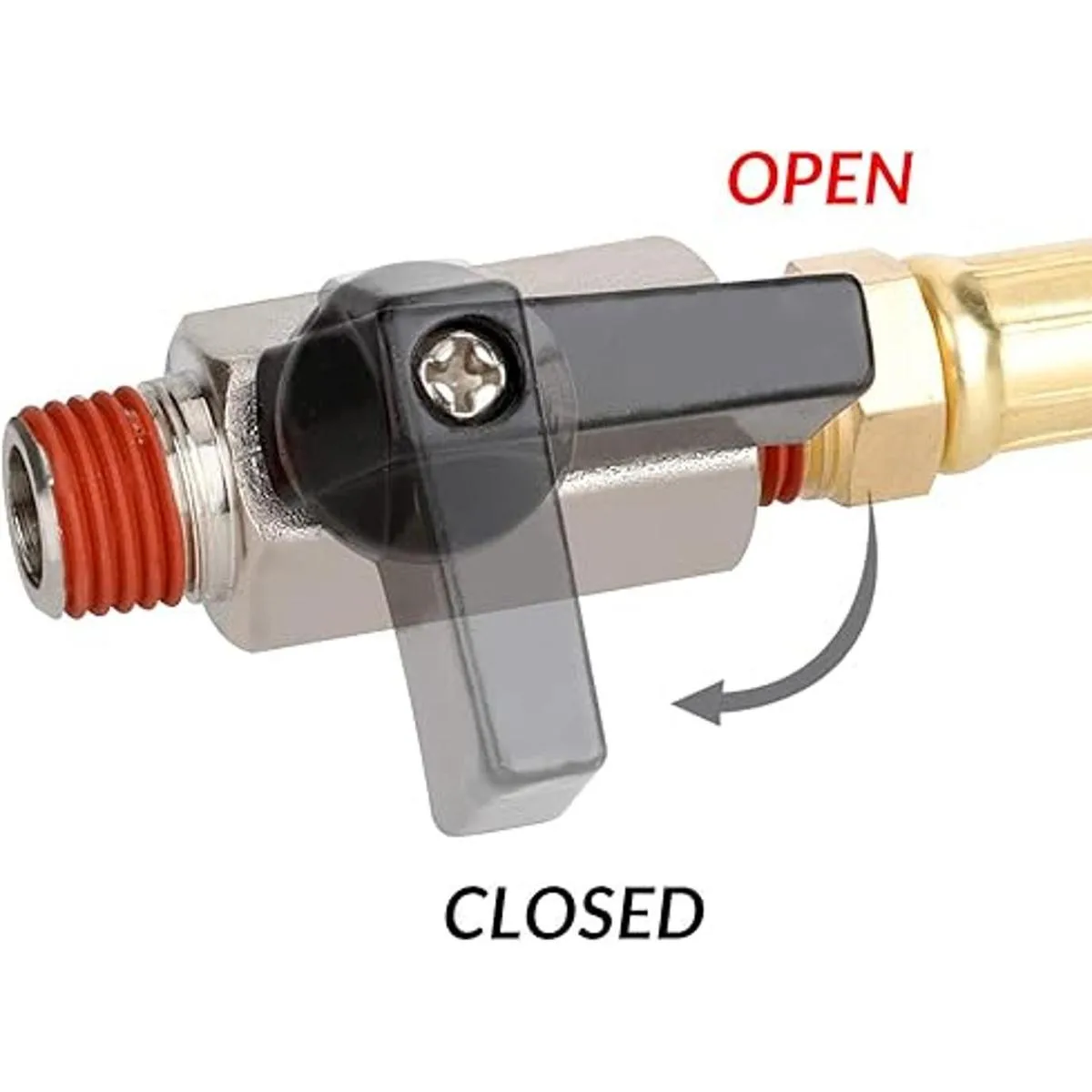 Hromee Kit de montaje de drenaje de tanque extendido con_3