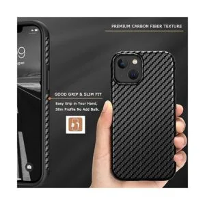 Tasikar Funda compatible con iPhone 14 textura de piel de_2