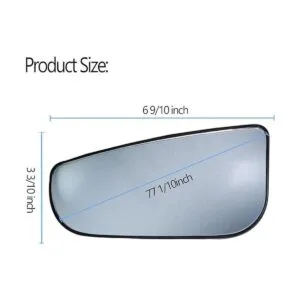 Espejo lateral del conductor compatible con Dodge Ram 1500_4