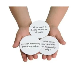 Really Good Stuff Fichas de reunión matutina para niños_3