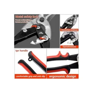 La estaño de la aviación corta los cortes de aluminio_5