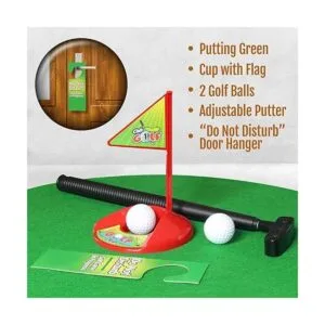 Novelty Place Juego de juego de golf para inodoro_2