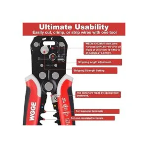 WGGE WG014 pelacables autoajustable con aislamiento para_4