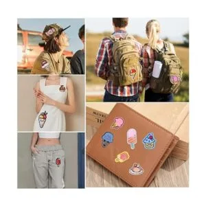 Zayookey 32 parches bordados de dibujos animados parches_7