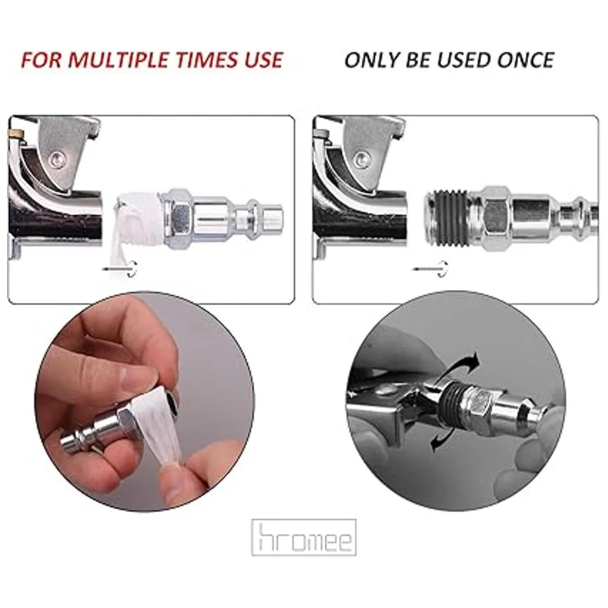 Hromee Kit de montaje de drenaje de tanque extendido con_5