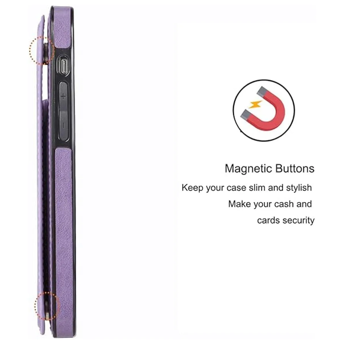 JOYAKI Funda tipo cartera para iPhone 12 Pro12 funda_5