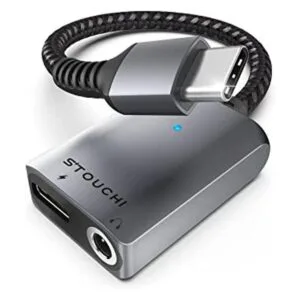Stouchi Adaptador de auriculares y cargador USB C a 0.138_1