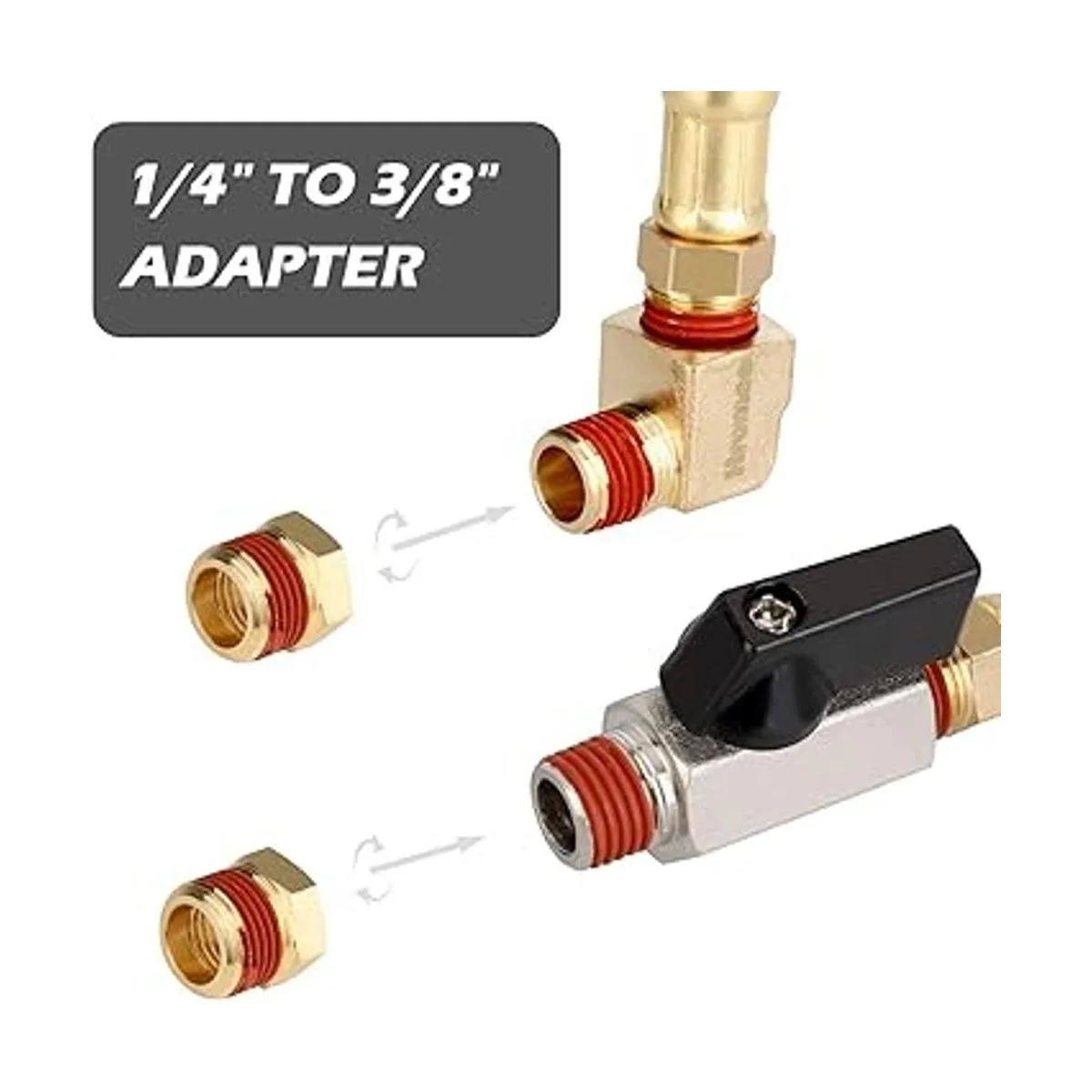 Hromee Kit de montaje de drenaje de tanque extendido con_4