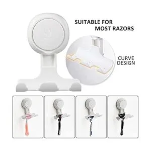 LEVERLOC Soporte de afeitar para ducha paquete de 2_4