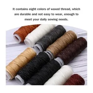 Yizzvb Kit de costura de cuero de 46 piezas kit de_6