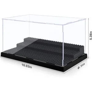 Minifigure Display Case for Action Figures Blocks Clear_2