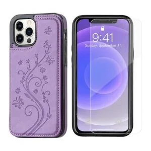 JOYAKI Funda tipo cartera para iPhone 12 Pro12 funda_4