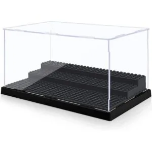 Minifigure Display Case for Action Figures Blocks Clear_1