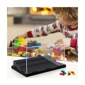 Minifigure Display Case for Action Figures Blocks Clear_6