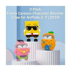 Paquete de 3 Divertida funda para AirPod 21 diseño de_2