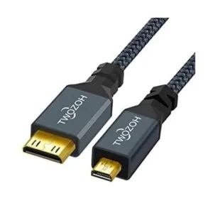 Twozoh Cable micro HDMI a mini HDMI mini HDMI macho a_1