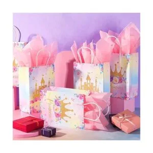 Juego de 16 bolsas de regalo de fiesta con papel de seda_5