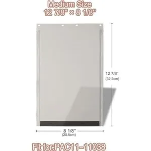 Solapas de repuesto para puerta de perro tamaño mediano_3