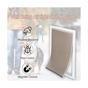 Solapas de repuesto para puerta de perro tamaño mediano_5