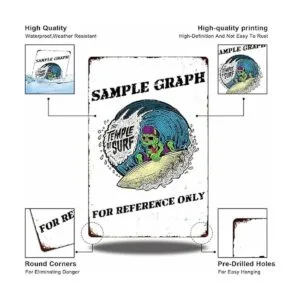 Letrero de metal con cita de pulpo divertida para_3