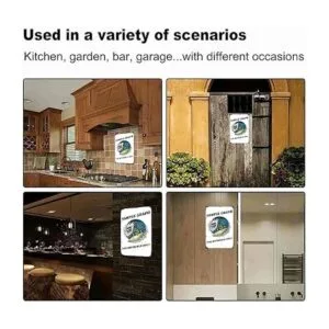 Letrero de metal con cita de pulpo divertida para_5