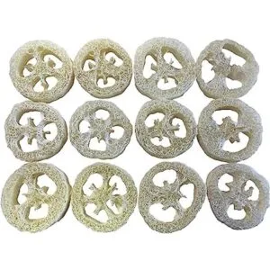Lufa Luffa Premium rodajas rodajas de juego de 12 para_1