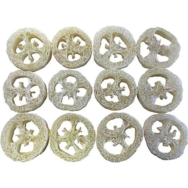 Lufa Luffa Premium rodajas rodajas de juego de 12 para_1