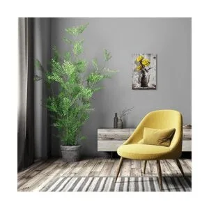 Arte de pared en lienzo de rosas rústicas flores_4