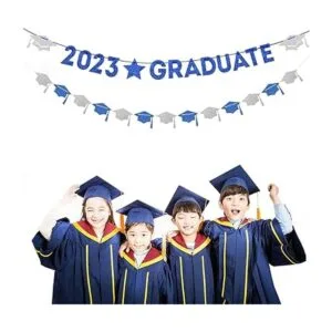 Pancarta de graduación para decoración de fiesta azul_4